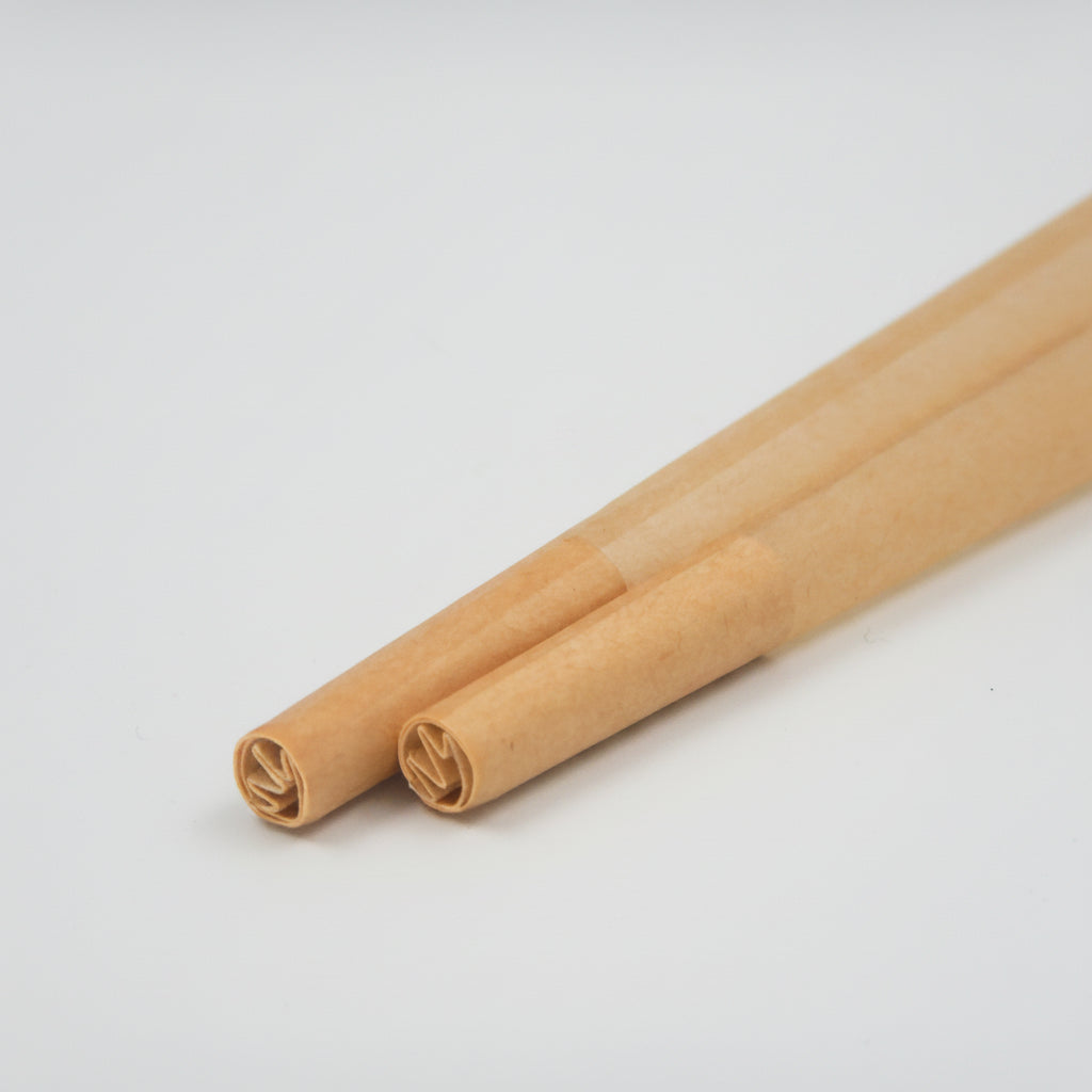84mm Prerolled Cones - Natural Brown (900/5400 Cones per case)