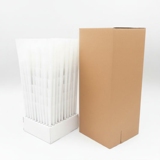 109mm Prerolled Cones - Classic White (800/4800 Cones per Case)