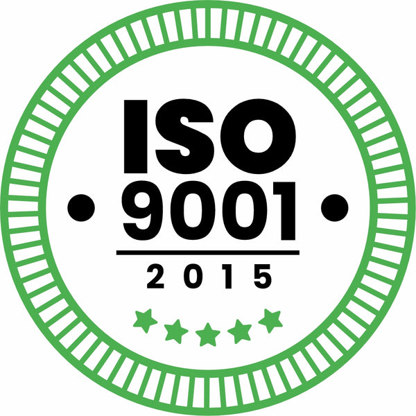 Our company is ISO 9001:2015 certified, ensuring a high standard of quality management.